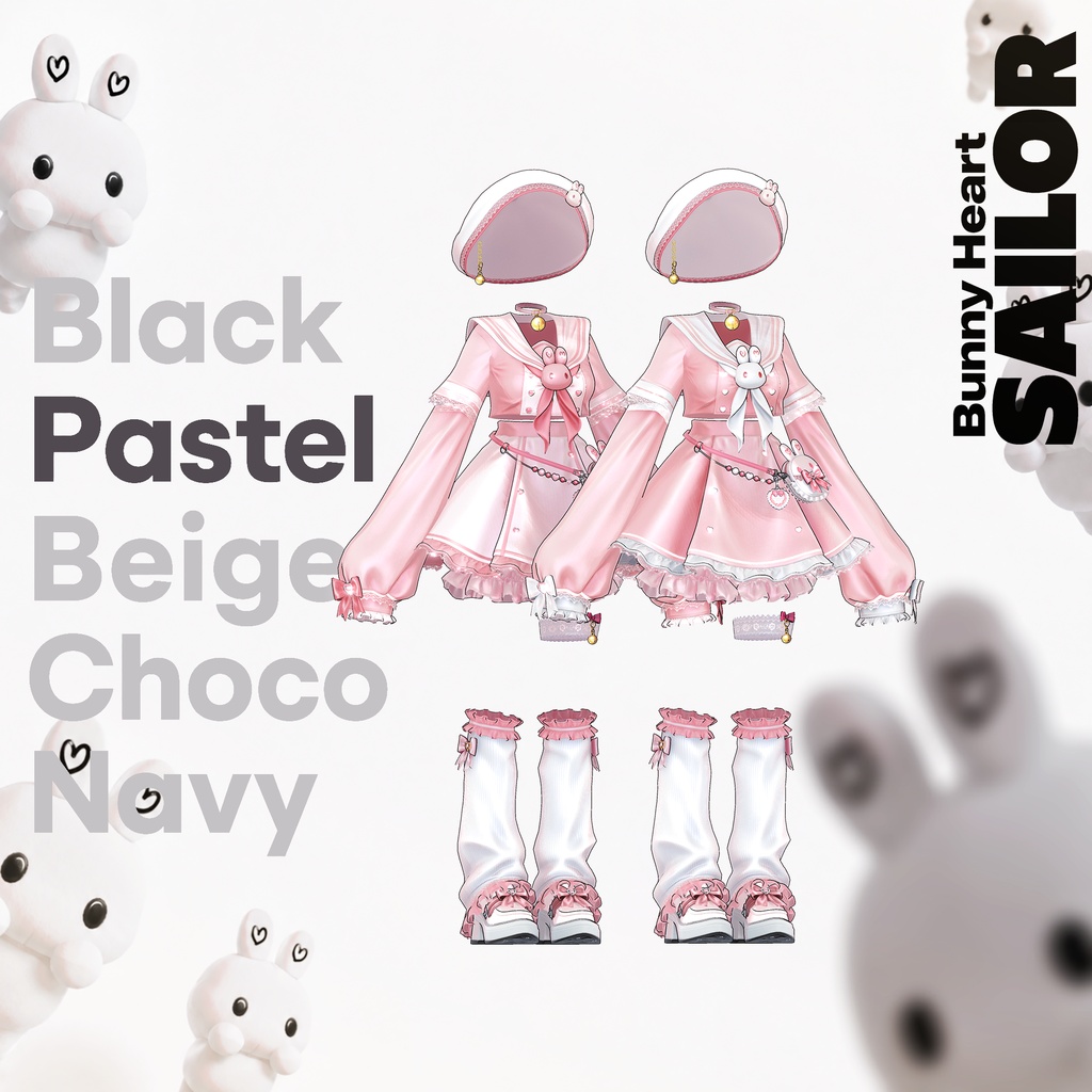 ✨✨✨30% OFF✨✨✨ 【 キプフェル用】🎀Bunny Heart Sailor🎀