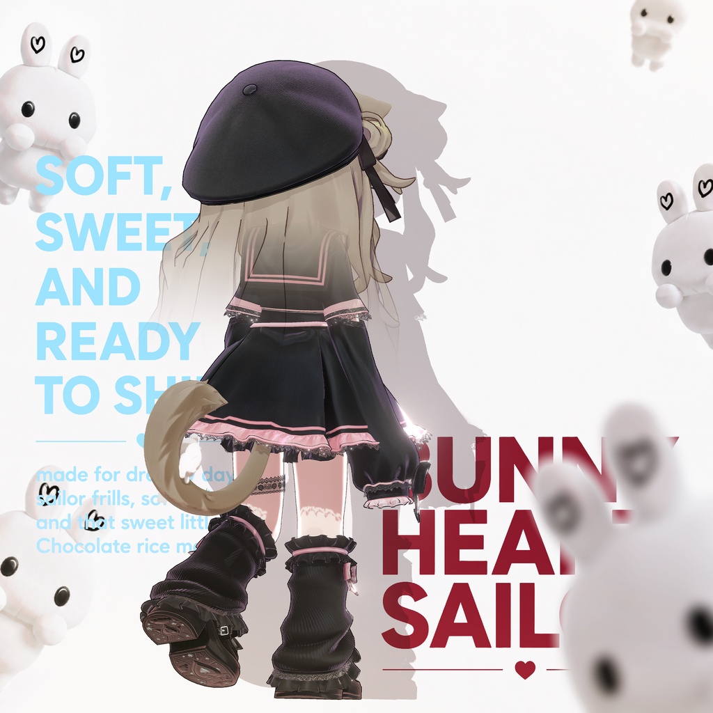 ✨✨✨30% OFF✨✨✨ 【 キプフェル用】🎀Bunny Heart Sailor🎀