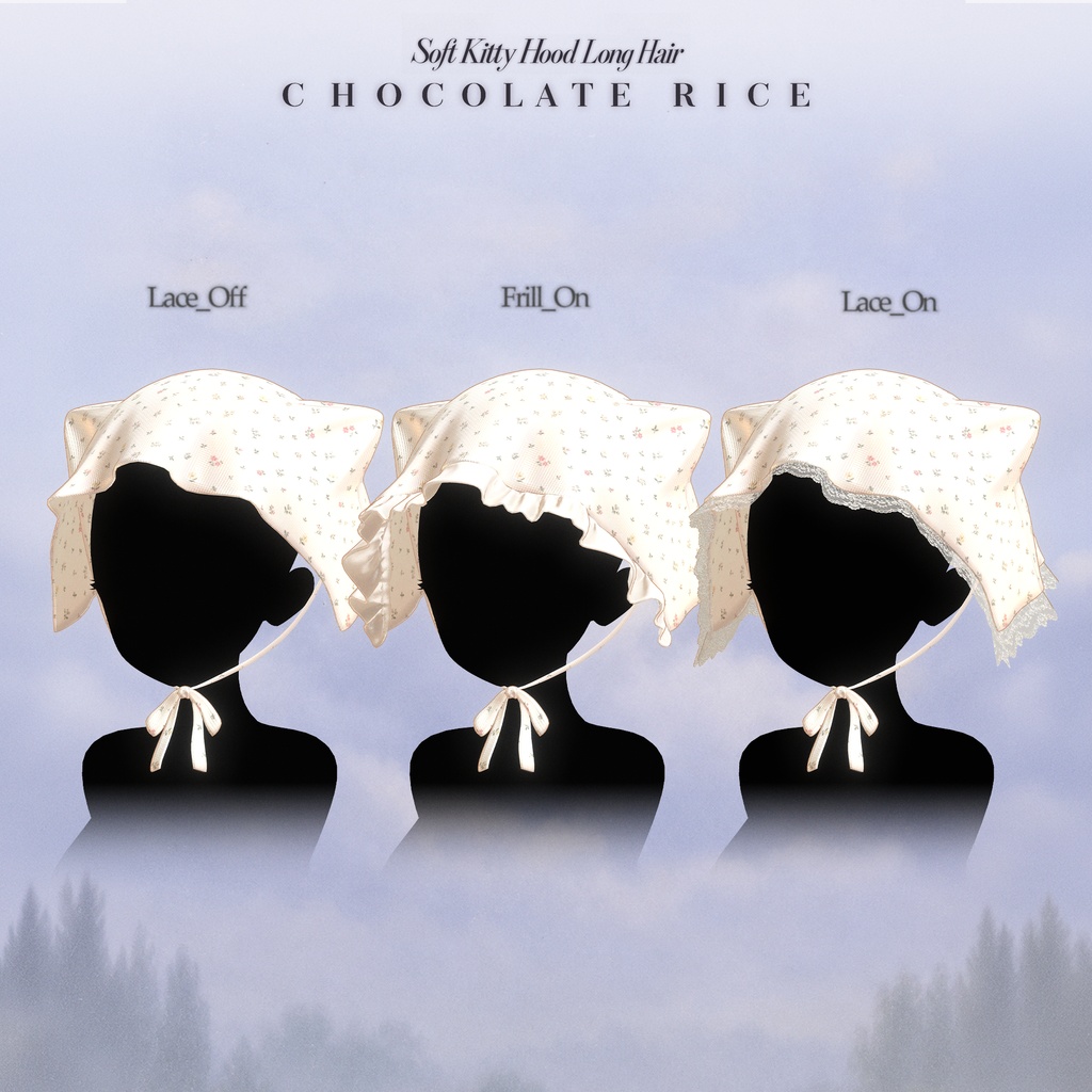 🎀 発売記念SALE🎀590円🎀Soft Kitty Hood Long Hair|14アバター対応