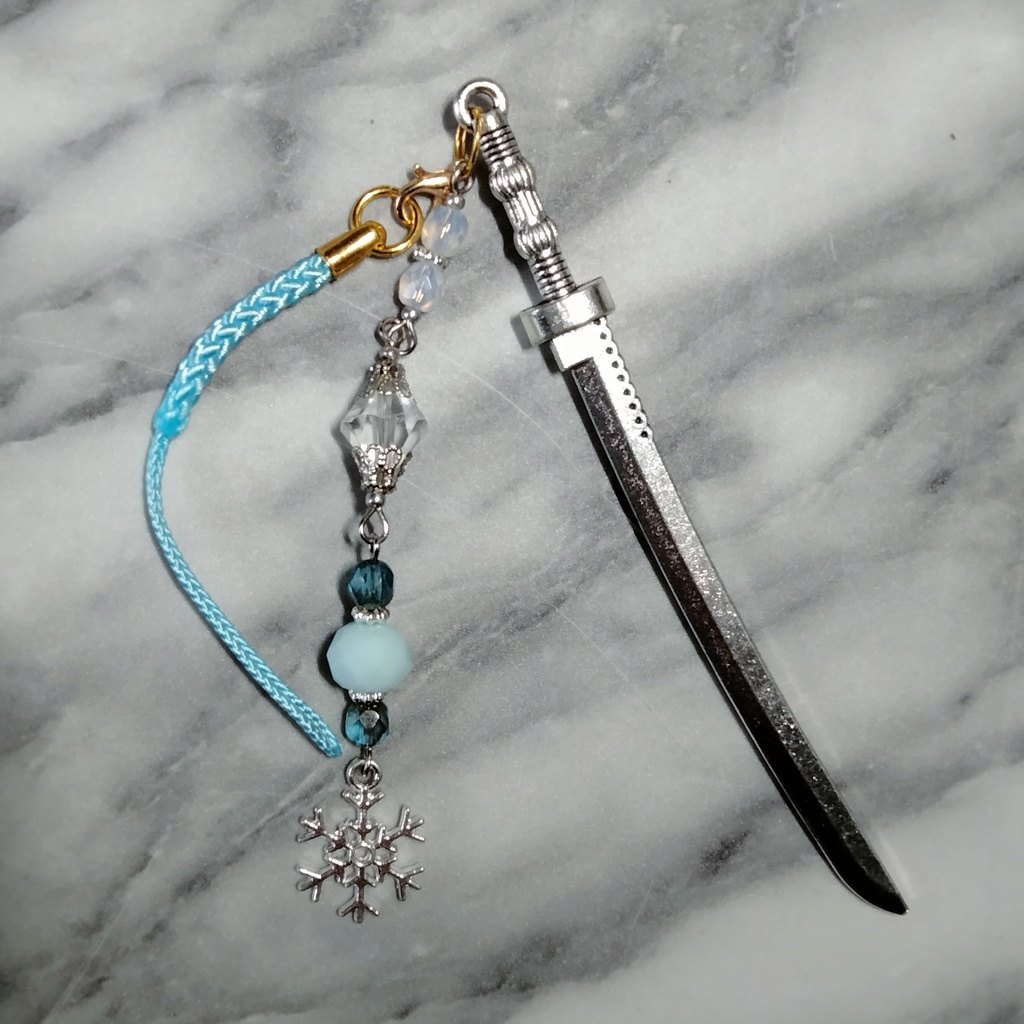 江雪左文字イメージ根付