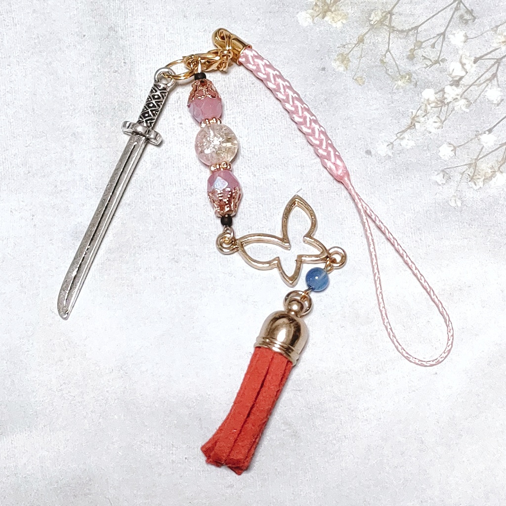 宗三左文字イメージ根付