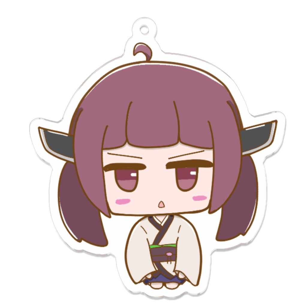 正座きりたんアクキー