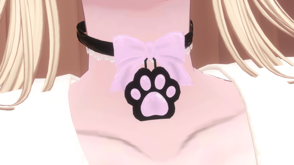 Paw_Pad_Choker-無料-