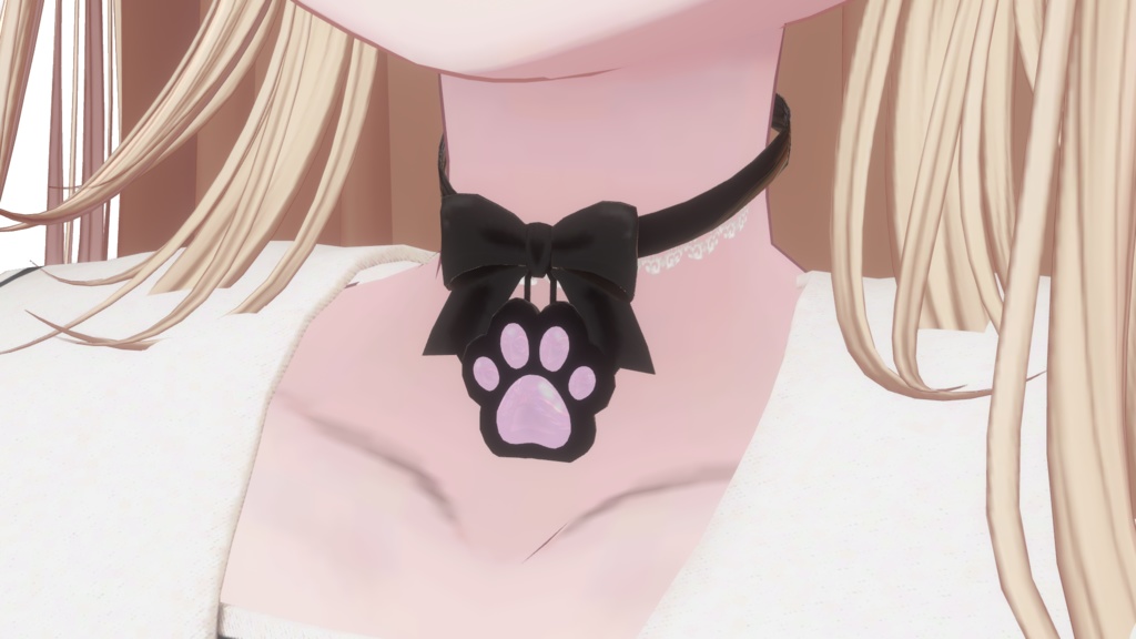 Paw_Pad_Choker-無料-