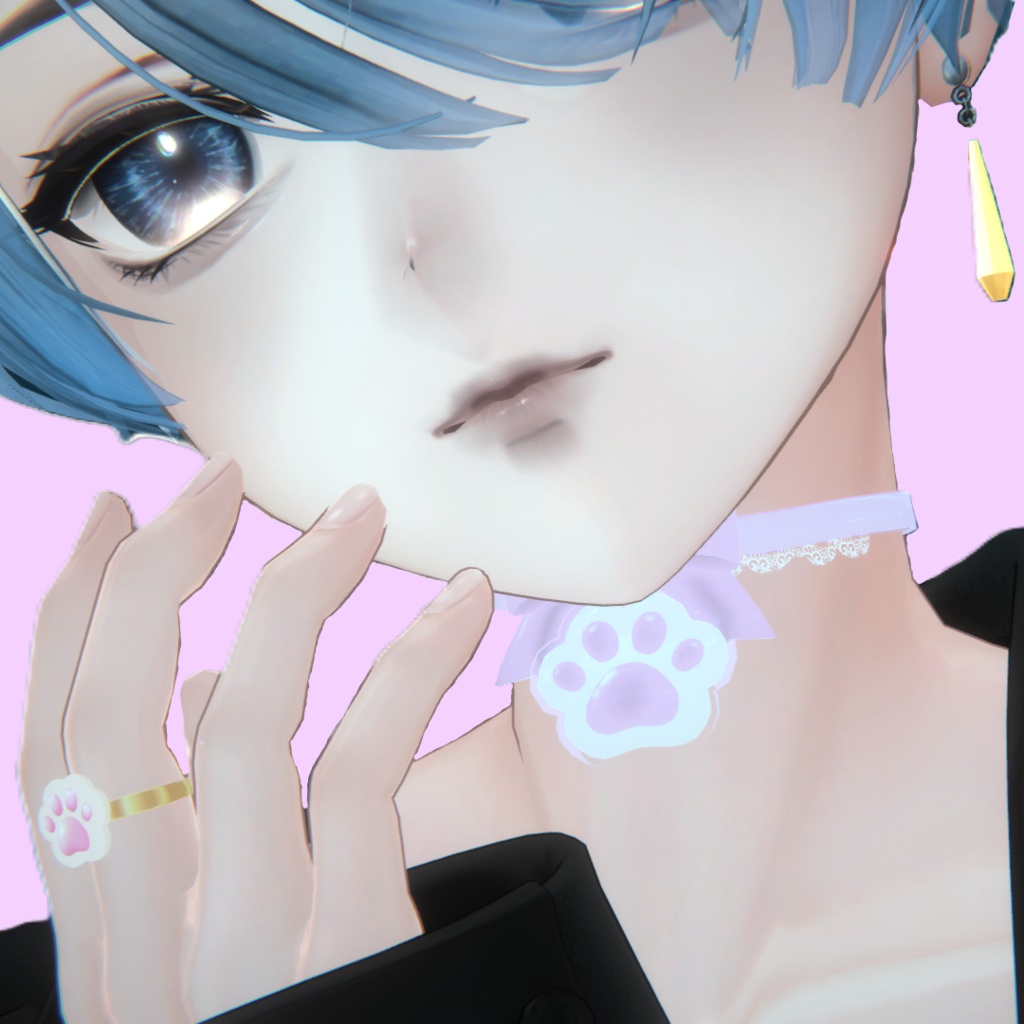 Paw_Pad_Choker-無料-