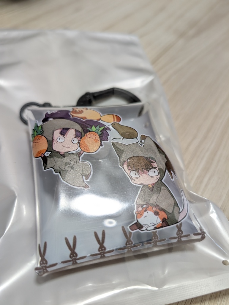 【忍たま】カラビナ付きマルチケース