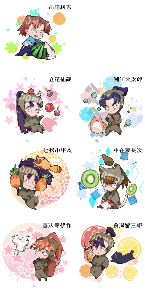【忍たま】丸型アクリルキーホルダー