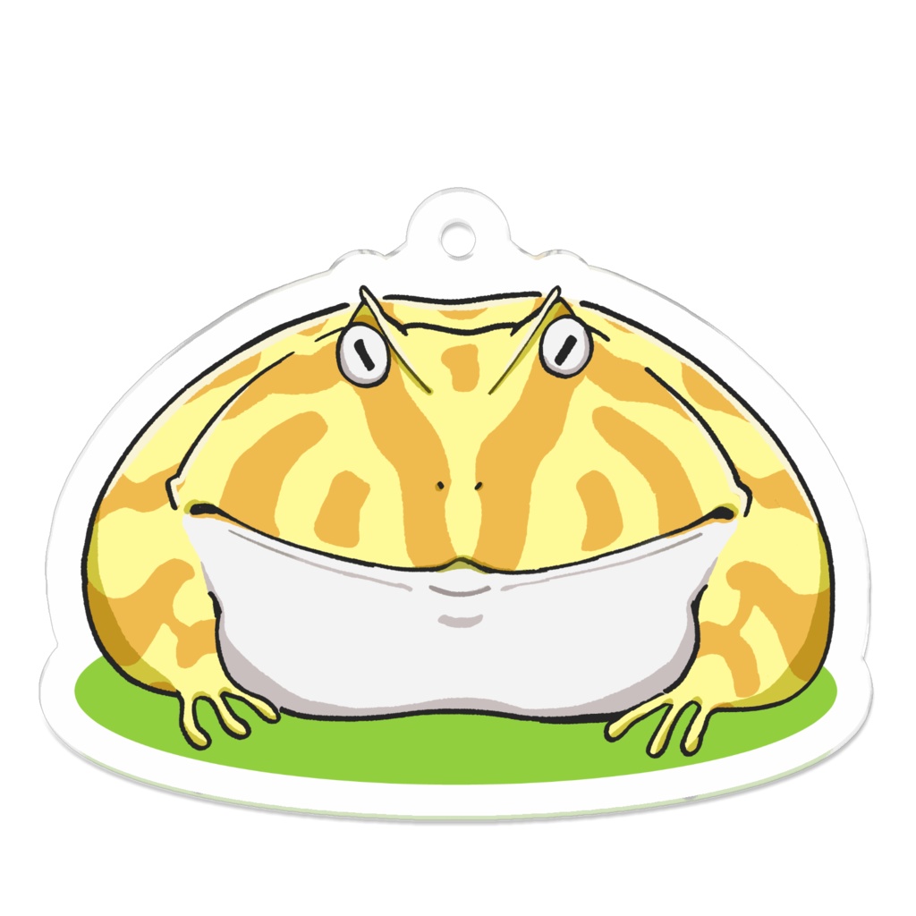 ツノガエルさんでっぷりキーホルダー(クランウェル)