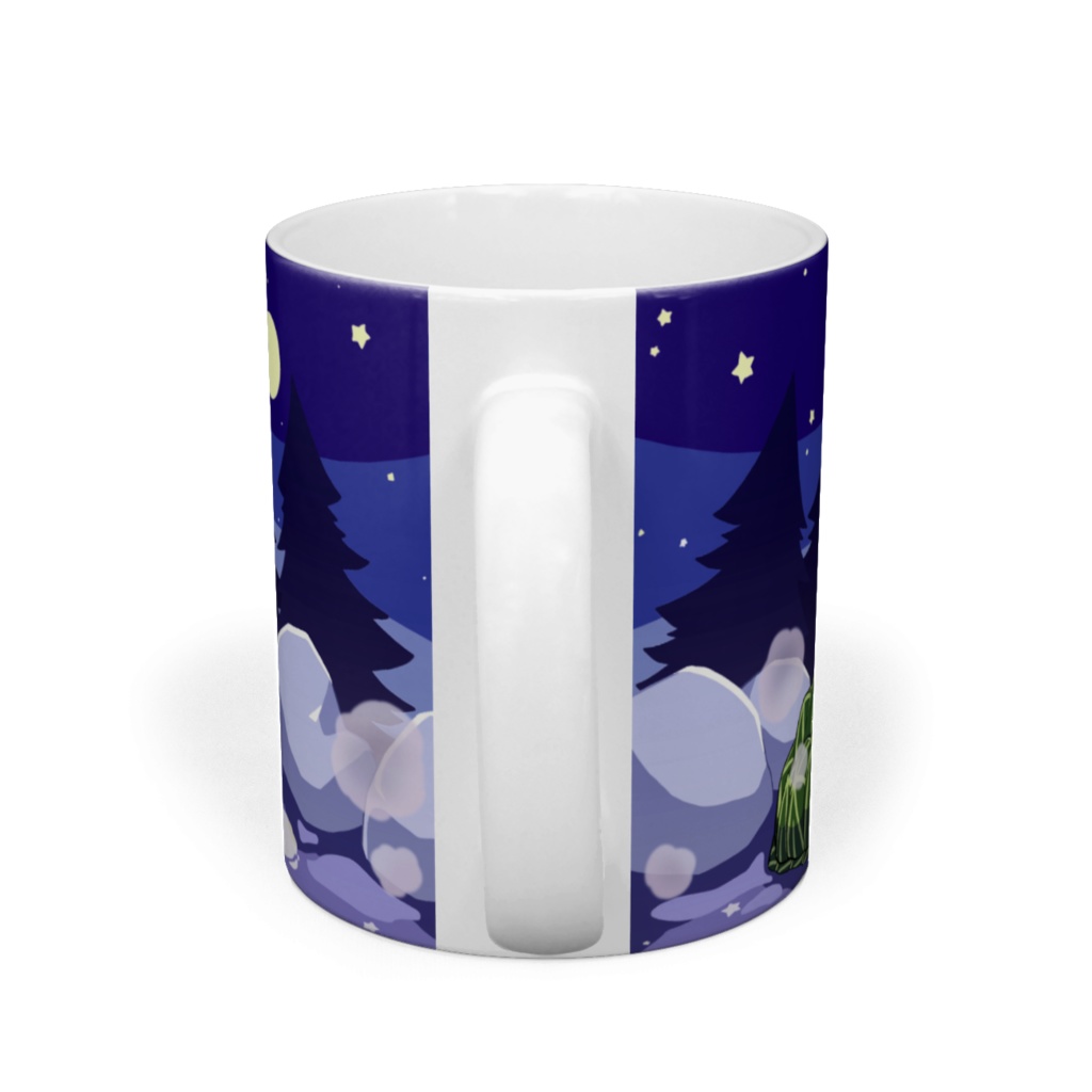 リクガメさん温泉浴マグカップ