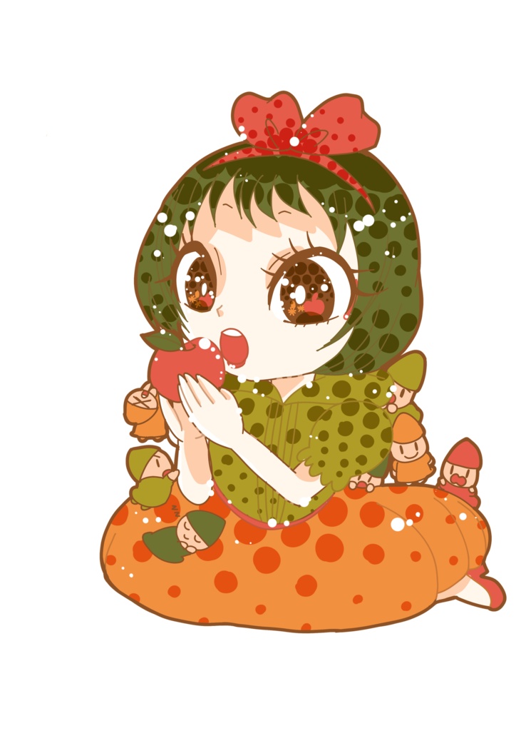 童話×四季ステッカー