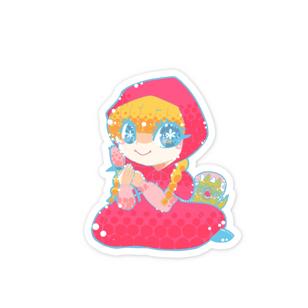 童話×四季ステッカー