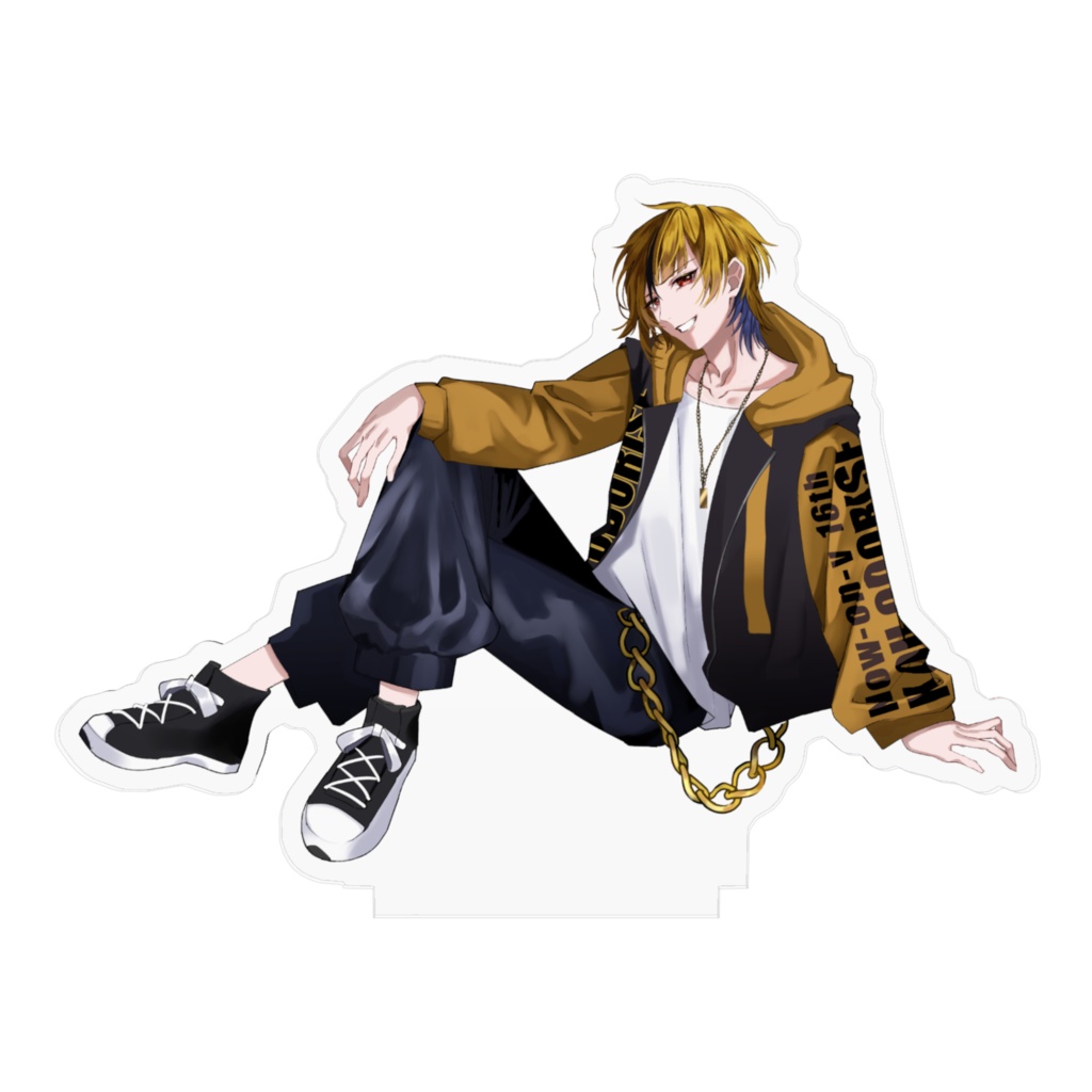 【BOOTH限定】踊瀬コウ アクリルスタンド【第六感イラストVer】