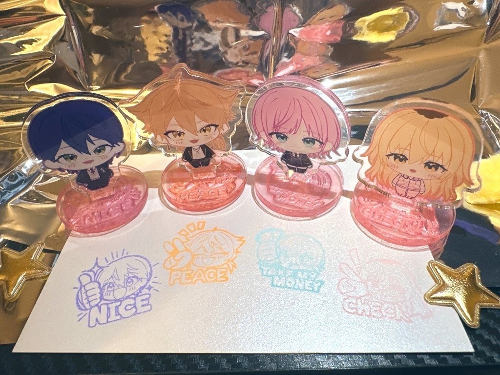 【非公式】ハーピートリガーアクリルスタンプ