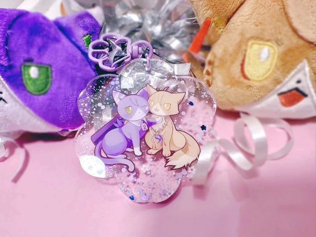 【非公式】咎猫キーホルダー