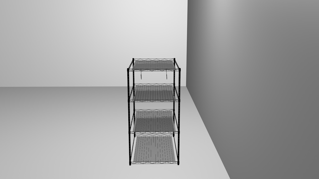 3Dモデル ラック