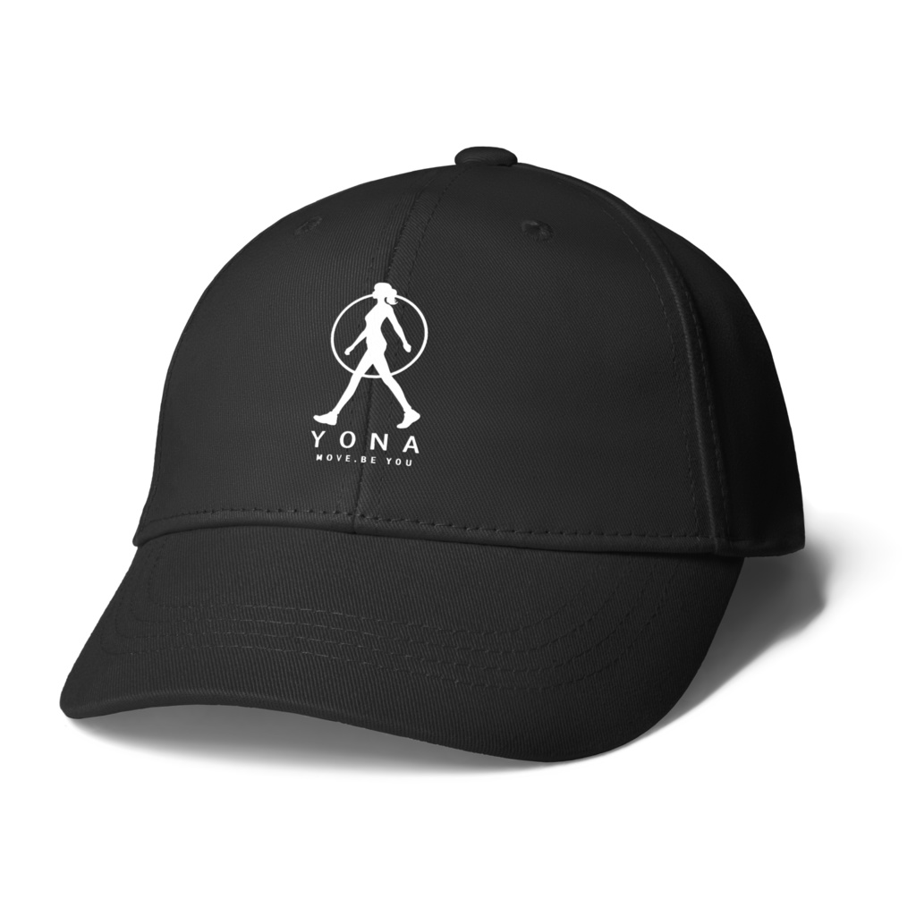 YONA LOGO Cap（Black・White）