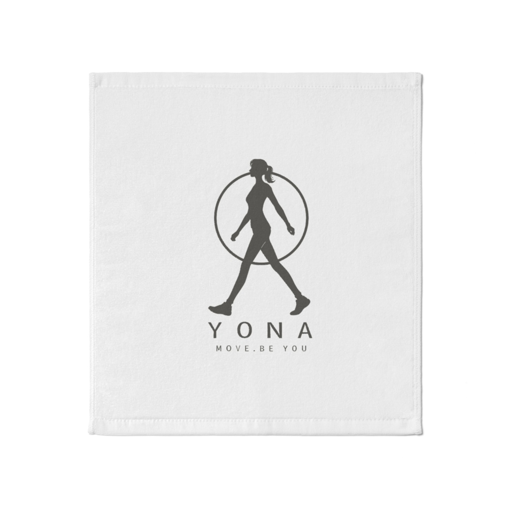 YONA LOGO Towel（Black・White）