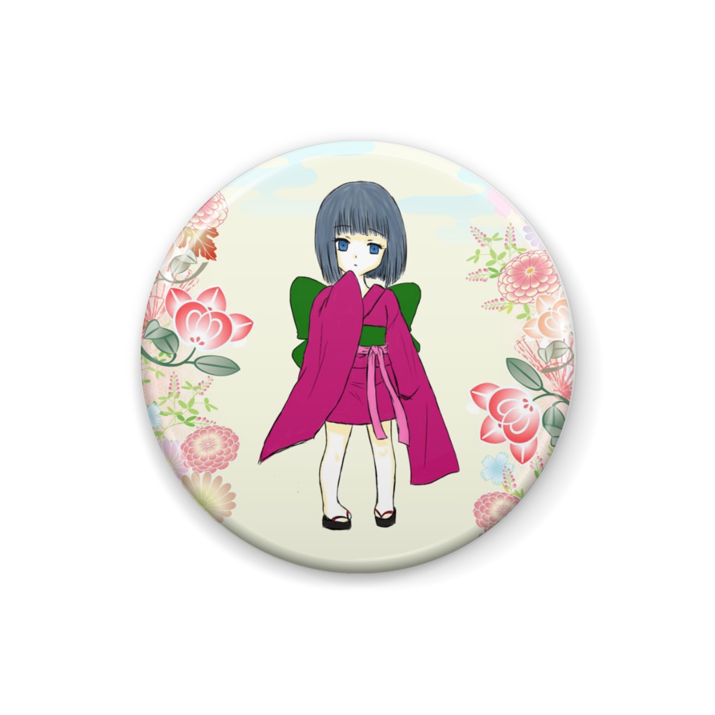 ちよ　缶バッジ