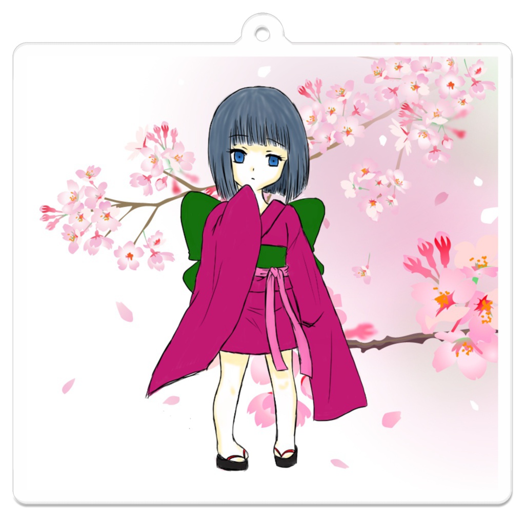 ちよ アクリルキーホルダー