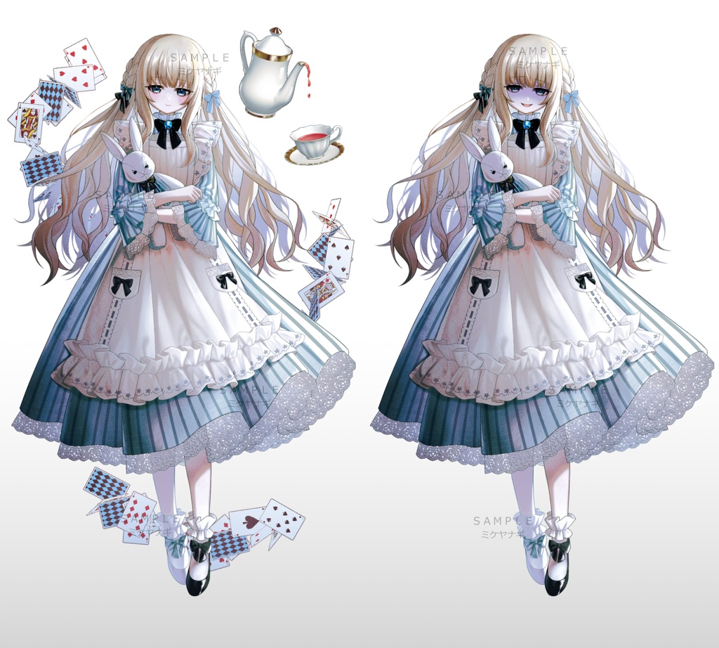 【立ち絵素材】アリス風少女