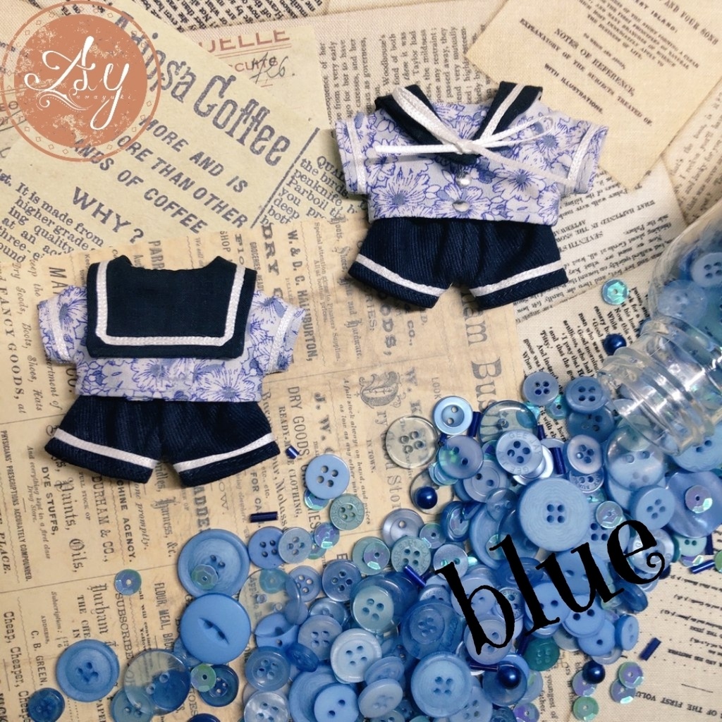 花柄セーラー服