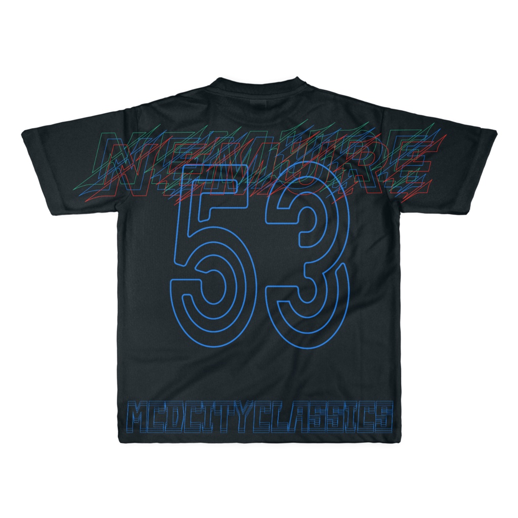 NEMURE GAMERS FULL GRAPHIC SPORTS Tee