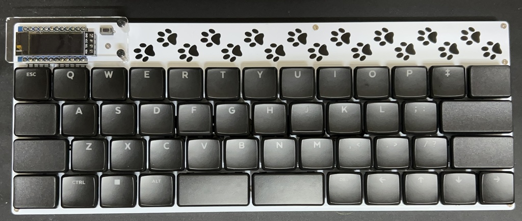 【完売御礼】自作キーボードキット meow48