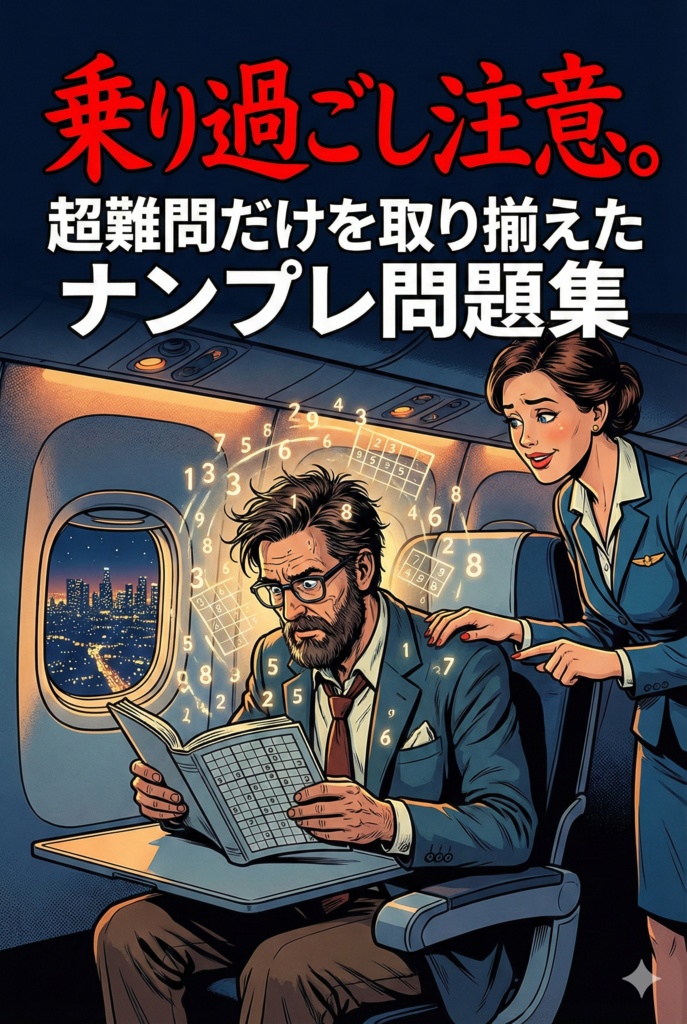 乗り過ごし注意。 超難問だけを取り揃えたナンプレ問題集