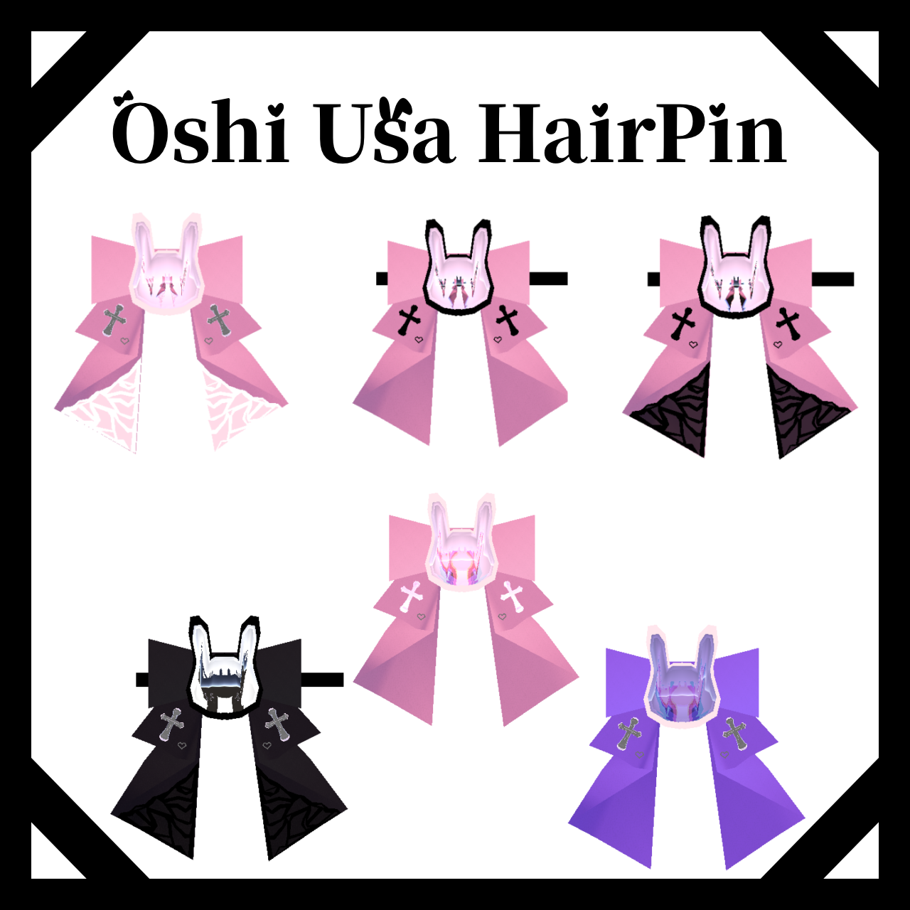 Oshi Usa HairPin