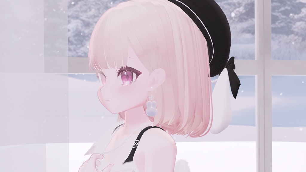 SnowRavivi【VRC用ピアス】