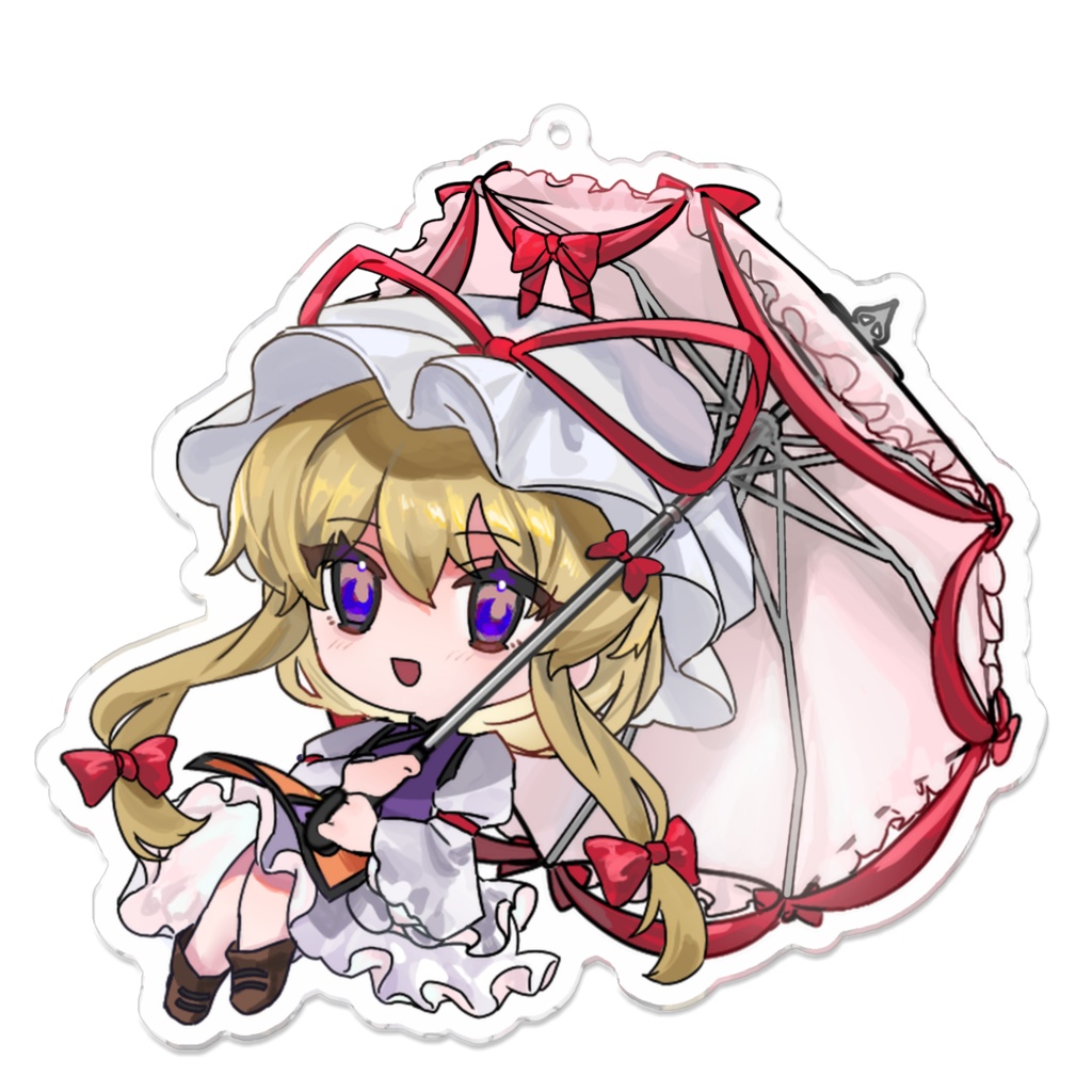 八雲紫アクキー(道士服)