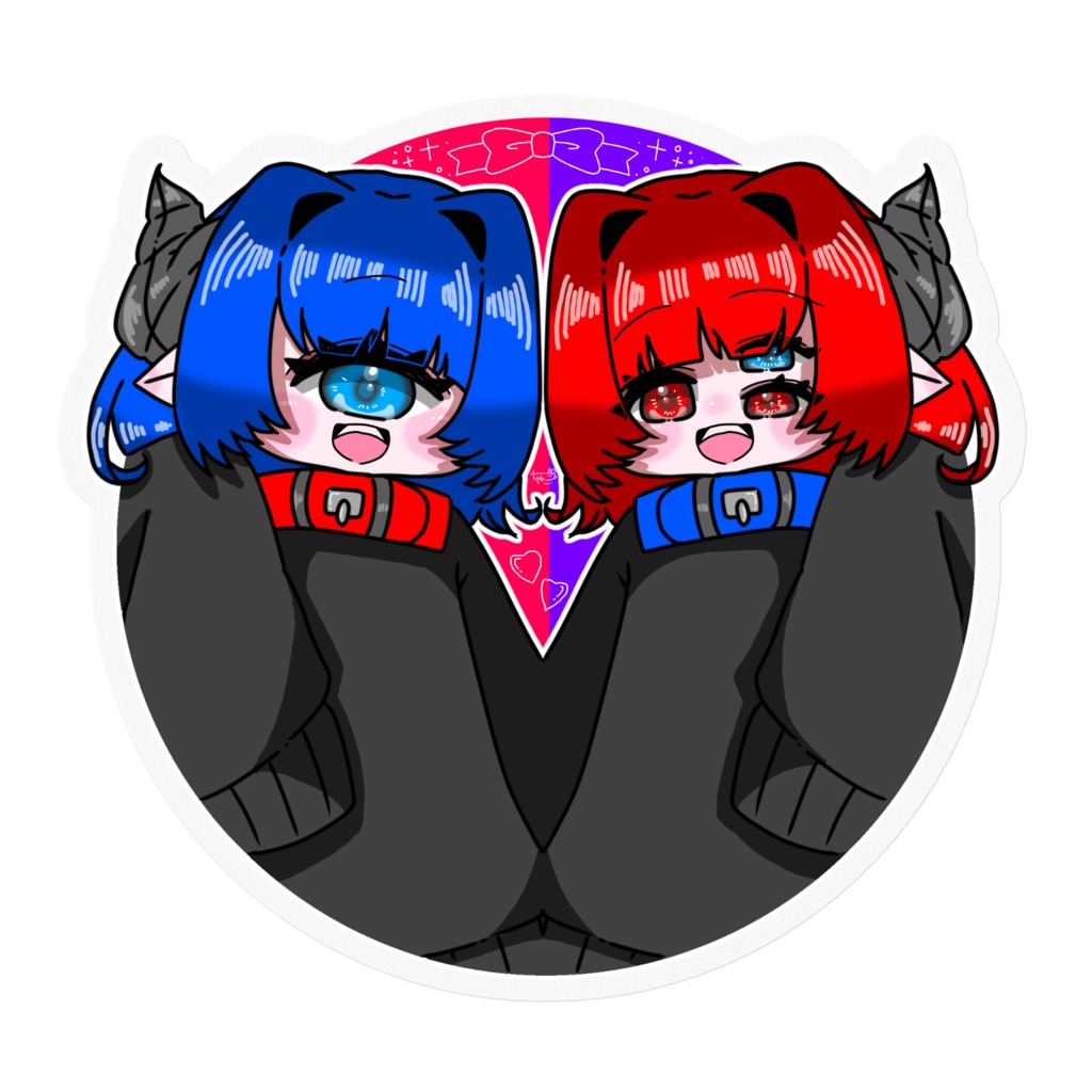 雨鬼・晴鬼🎀くりあすてっかー