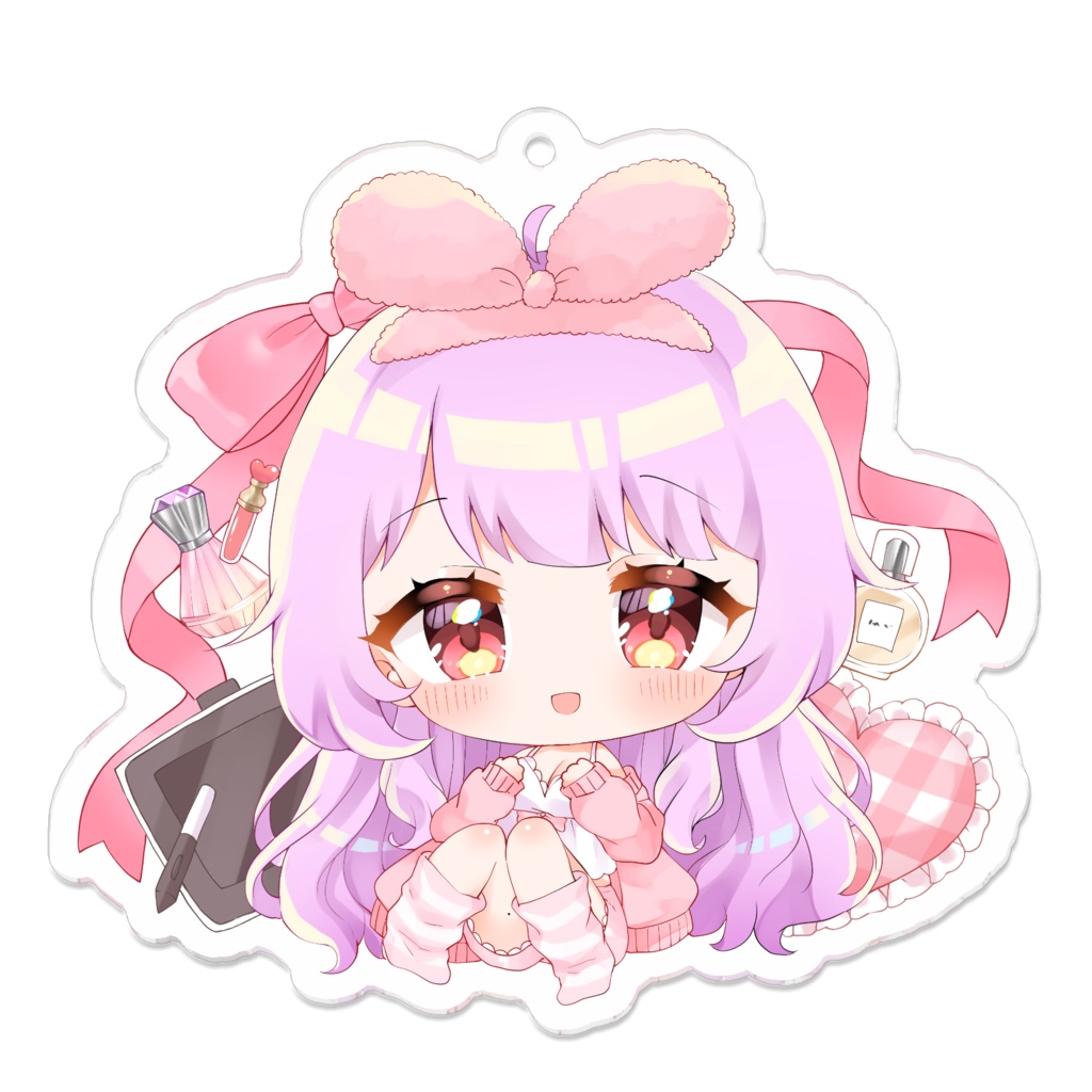 amaliaアクリルキーホルダー
