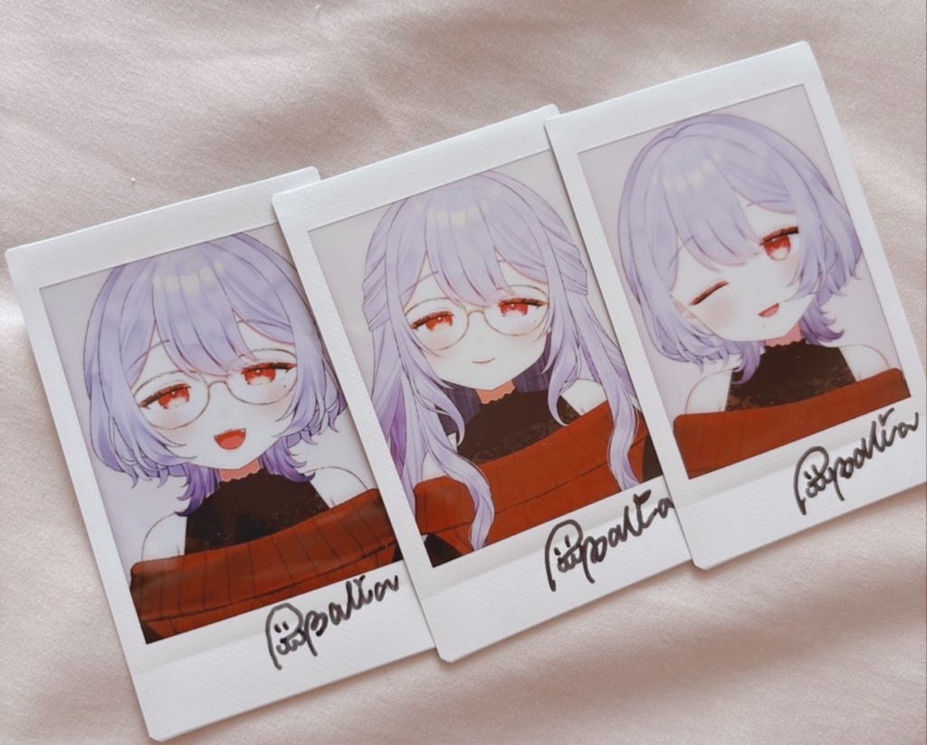 サイン入りチェキ