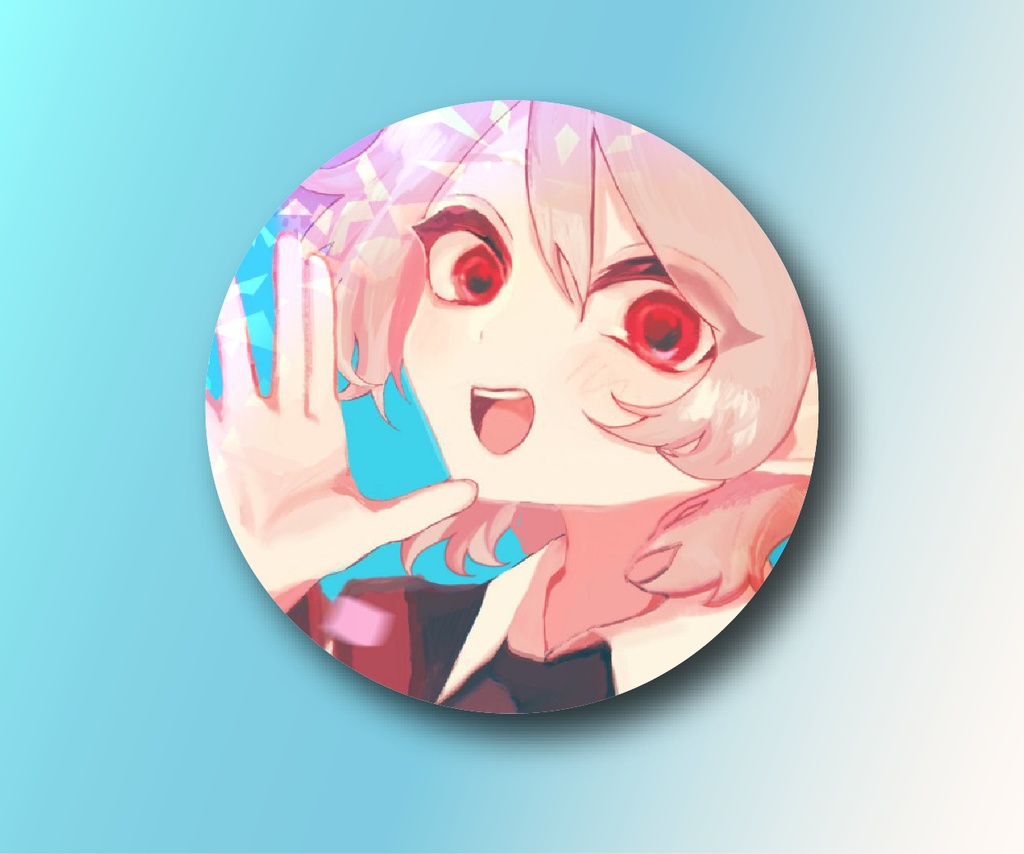 【受注生産】５周年記念ホログラム缶バッジ