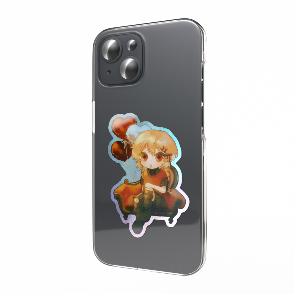 鷲埜木まこと誕生日グッズ2026 - オーロラスマホステッカー