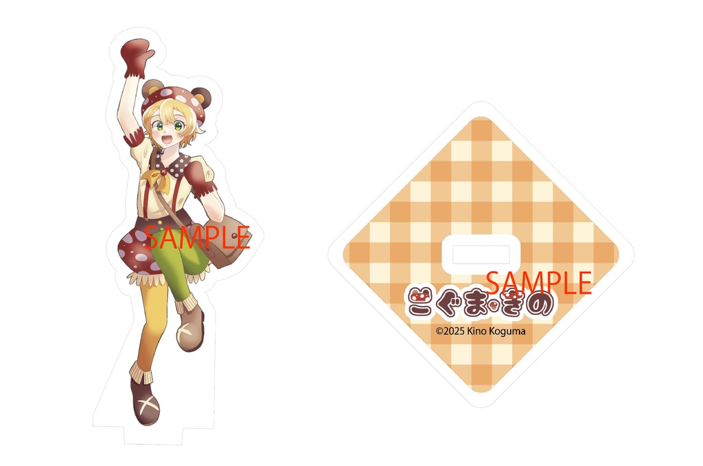 立ち絵アクリルスタンド