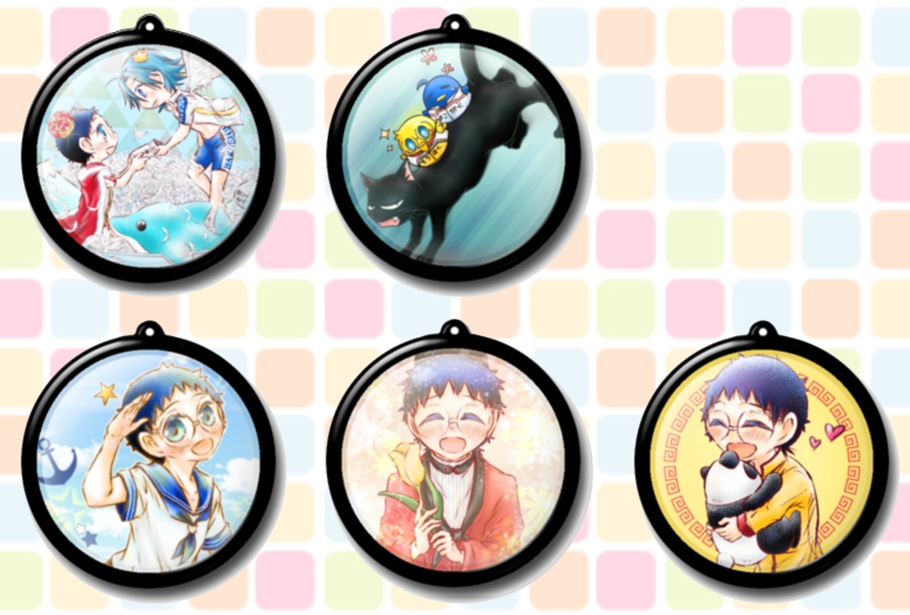 32mm缶ミラーストラップ