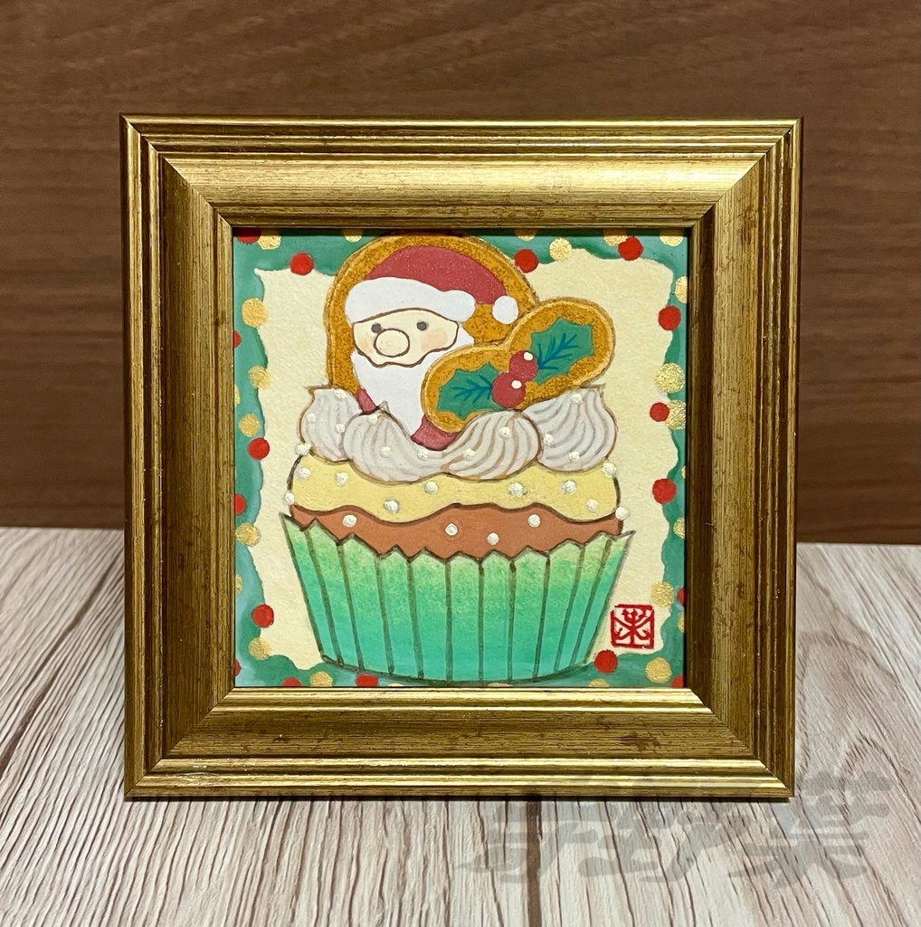 サンタさんカップケーキ
