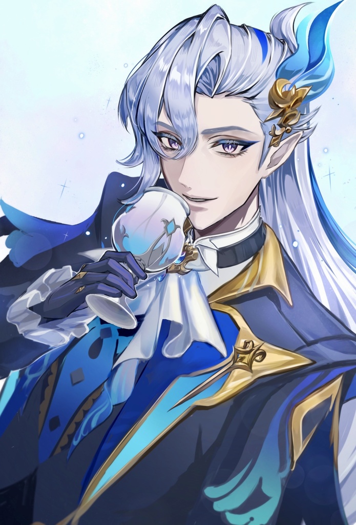 フォンテーヌイラスト本-Il ne faut pas dire -Fontaine, je ne boirai pas de ton eau."-