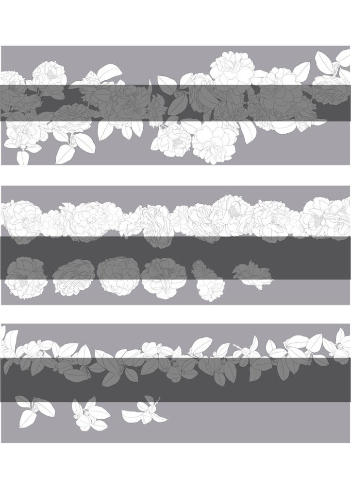 椿の花ブラシソース