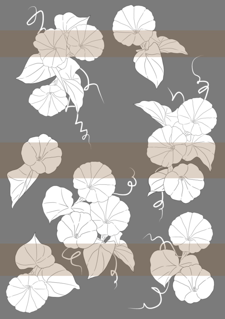 朝顔ブラシソース