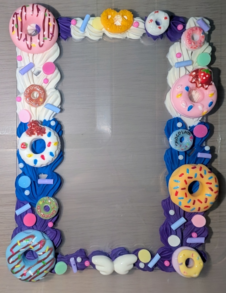 にじさんじ デコケース ルンルンのおやつ風 ドーナツver.A