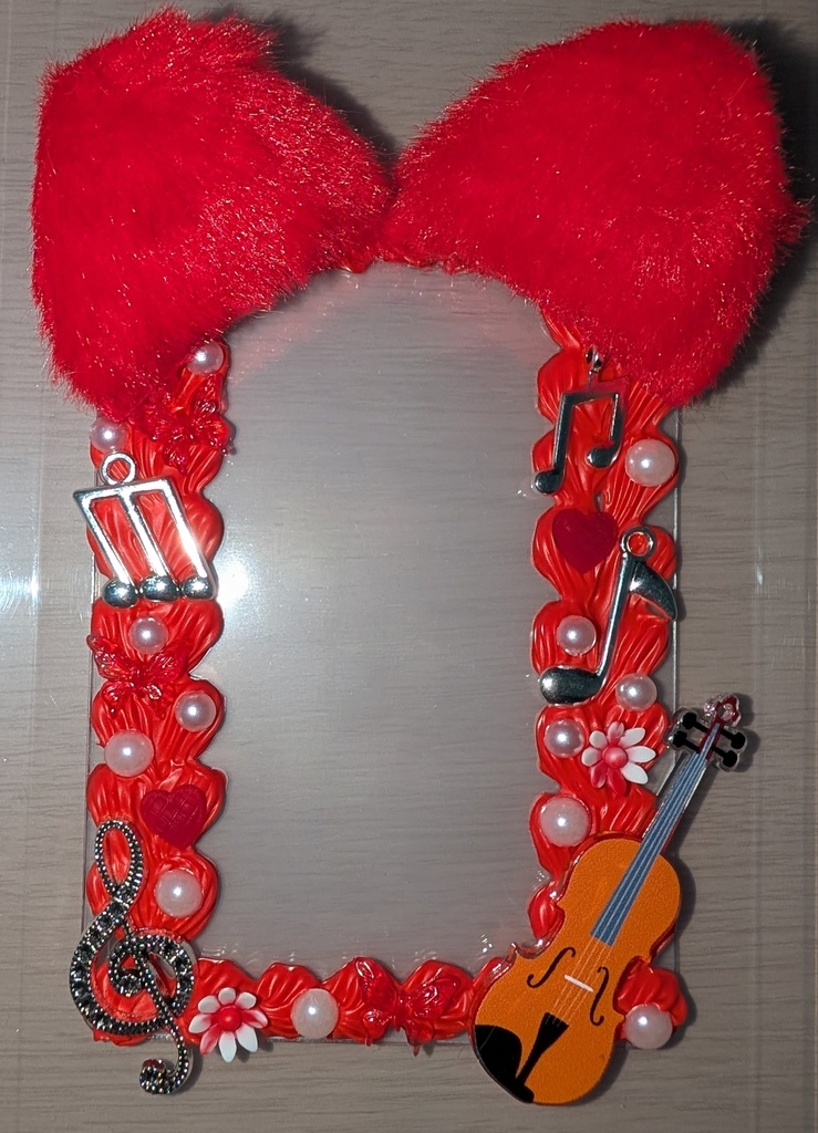 にゃんと！なホイップデコケース 赤ver.