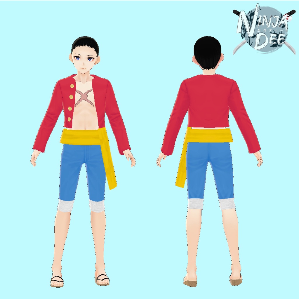 VRoid | Luffy Outfit