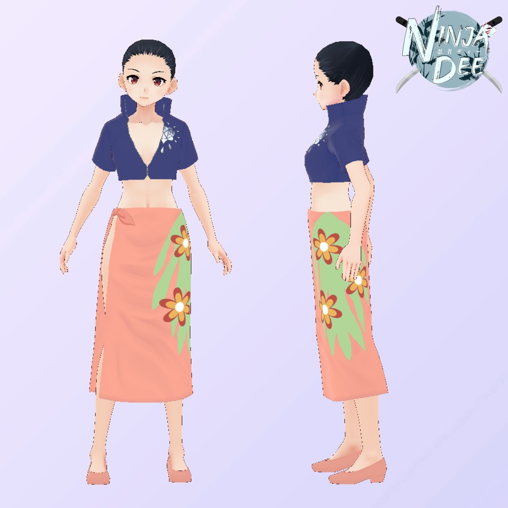VRoid | Nico Robin Outfit