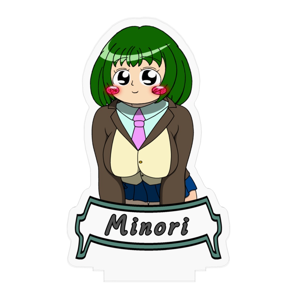 GPSキャラアクスタ「ミノリ」