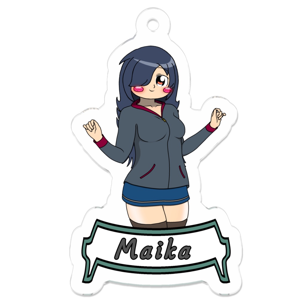 GPSキャラキーホルダー「マイカ」