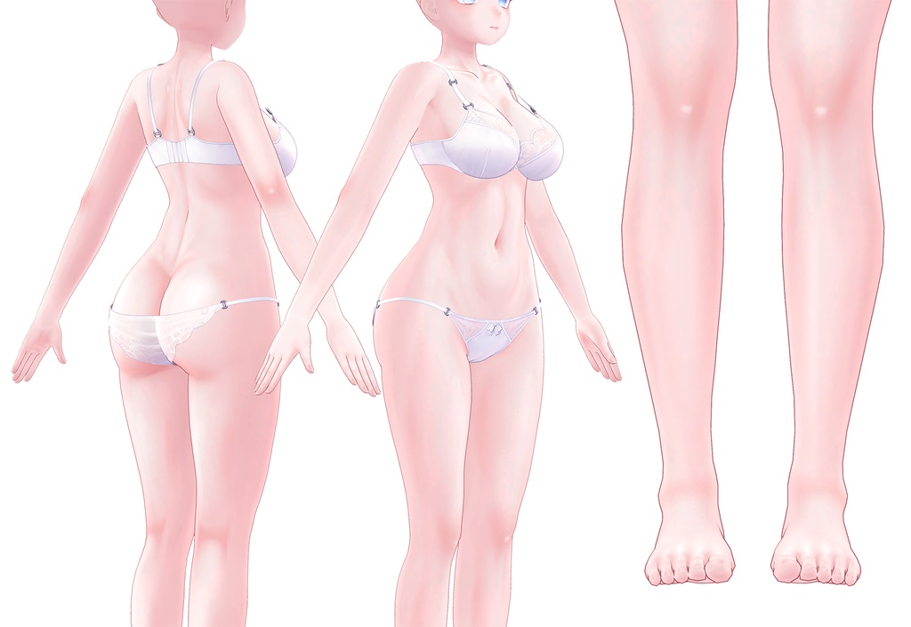 【R-15・PSD】萌ちゃん専用ナチュラルメイク&ボディブラシ【別売り・セット販売あり】