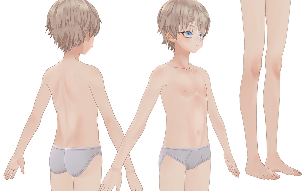 【PSD】+Head共通素体専用ボディブラシ